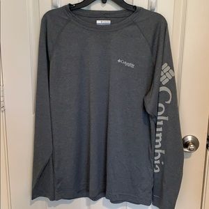 Columbia dry fit long sleeve